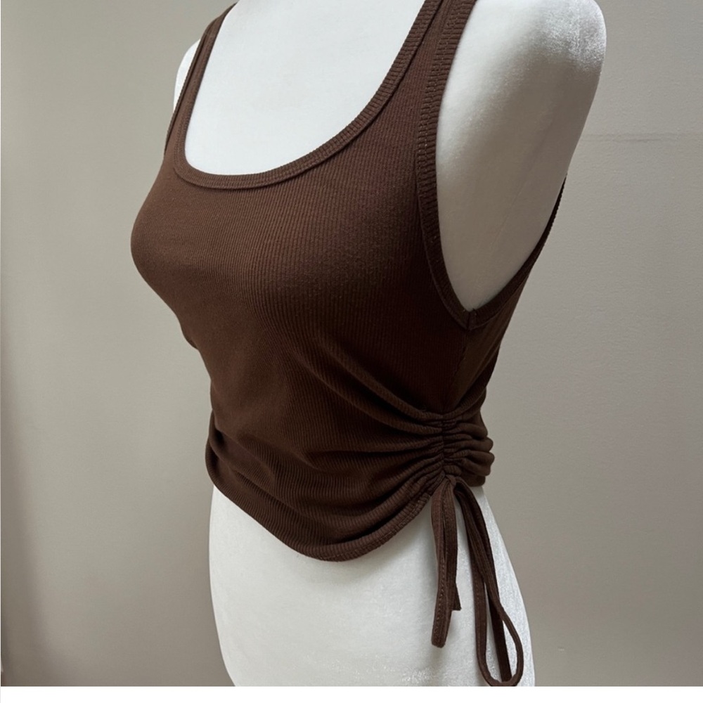 BUNDLE of Summer Crop and Tank Tops - Zara and American Eagle - Picture 5 of 9